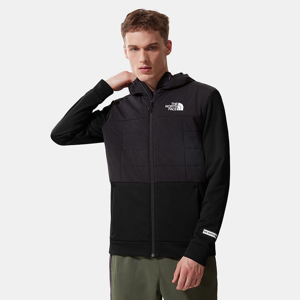 The North Face Mountain Athletics Hybrid Insulated Fleece Ανδρικα Ελαφρύ Μπουφάν - Μαυρα (DYBX98076)